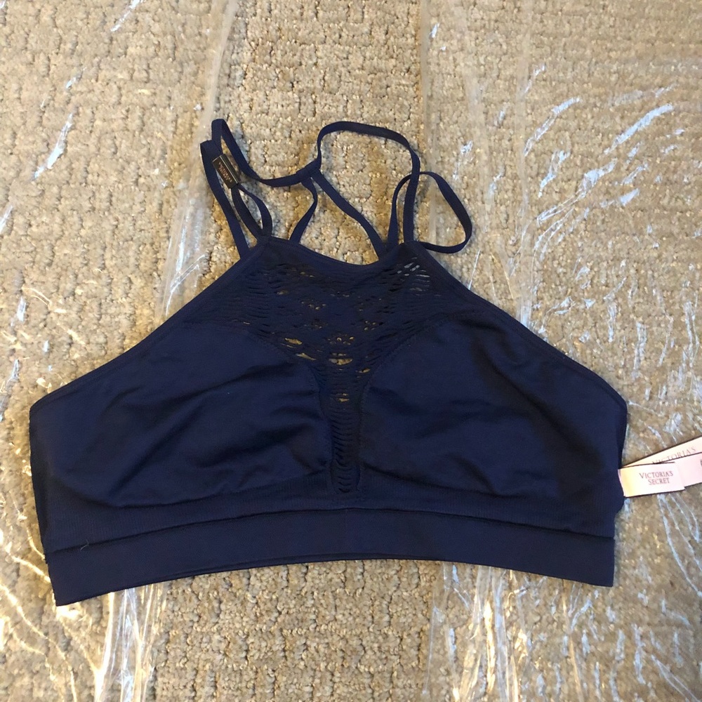 Victoria Secret Navy Bra bralette Cage m